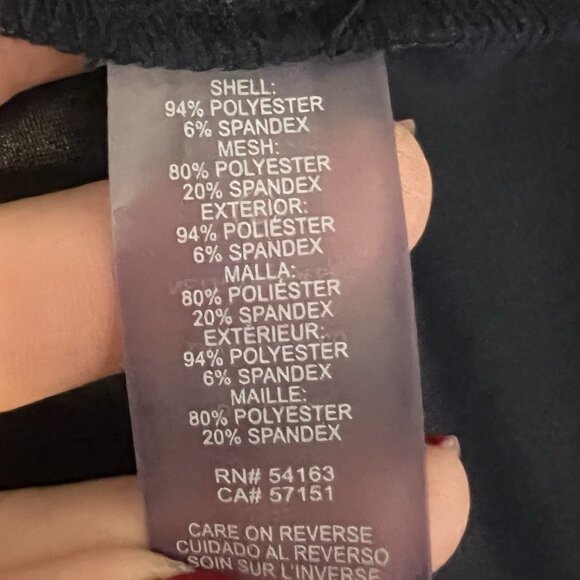 Calvin Klein Women Navy Illusion- Trim Ponte Fit and Flare Dress Size 14 Career - Picture 8 of 10